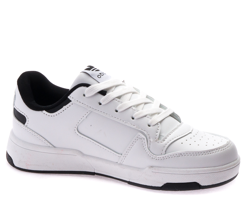 Картинка кроссовки/кеды B&G Q52101-3 бел/черный от магазина ON-FOOT