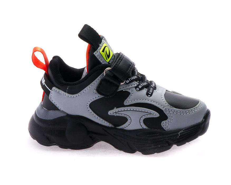 Картинка кроссовки/кеды B&G Х-A222-5K черн/серый от магазина ON-FOOT